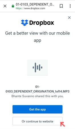 How to play Bhante Suvanno Dhamma Talk
